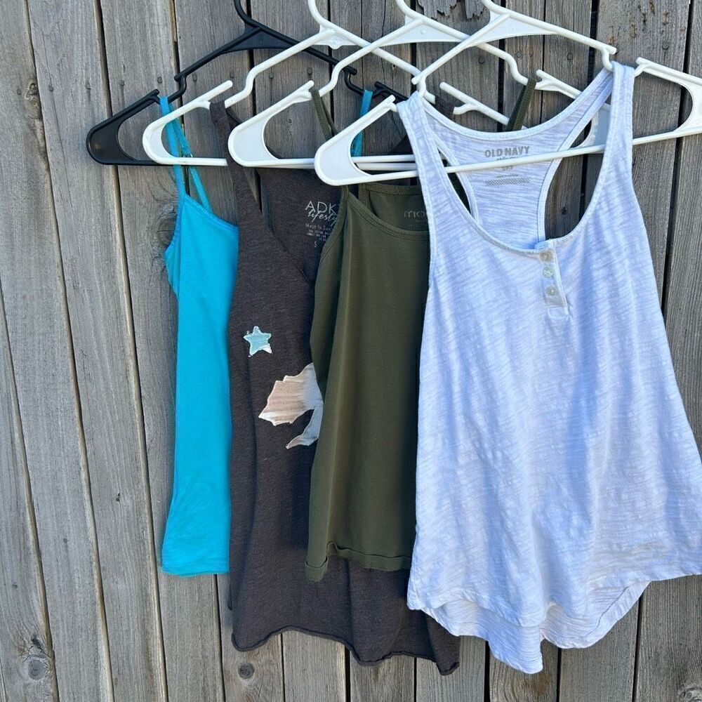 Bundle of four tank tops size small
